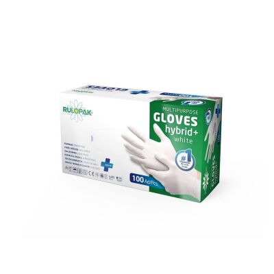 Çok Amaçlı Eldiven 100'lü L Beden (Beyaz) - 1