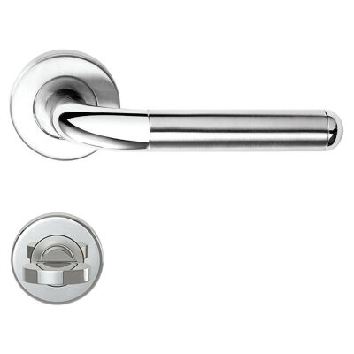 Condi Door Handle Single Lever Satin Chrome - 1