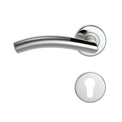 Condi Interior Door Handle Imported Satin Chrome 103E - Condi