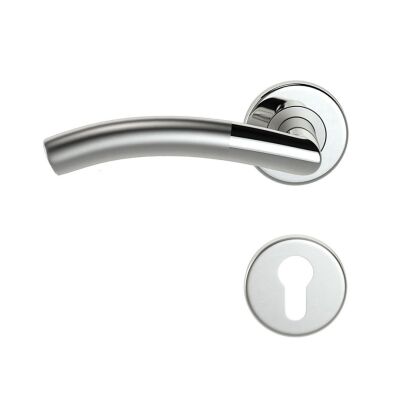 Condi Interior Door Handle Imported Satin Chrome 103E - 1