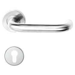 Condi Door Handle Room Cane Stainless Steel Satin - 2