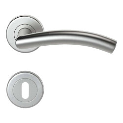 Condi Door Handle Room Imported - Satin - Condi