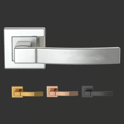 Condi Door Handle Room Satin Chrome - 1