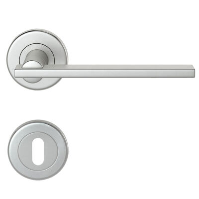 Condi Door Handle Room - Satin Chrome - 1