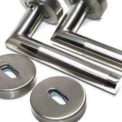 Condi Door Handle Room - Satin Chrome - 2