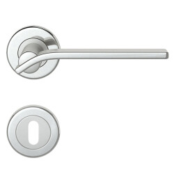 Condi Door Handle - Satin Chrome - 1