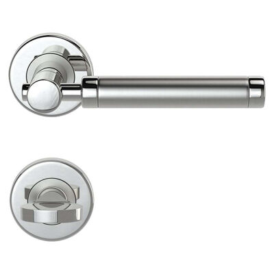 Condi Door Handle Wc - Satin Chrome - 1
