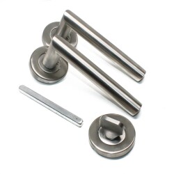 Condi Door Handle Wc - Satin - 2