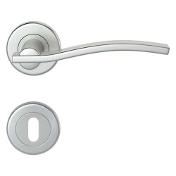 Condi Room Door Handle - Satin Chrome - Condi