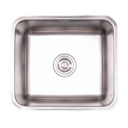 Crauf Lavello Eviye 490x440x190mm Mat Inox - Crauf