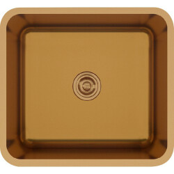 Crauf Lavello Sink 450x400X190mm Pvd Copper - 1