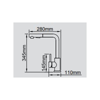 Crauf Mutfak Bataryası Attivo Spiralli Mat Siyah - 2