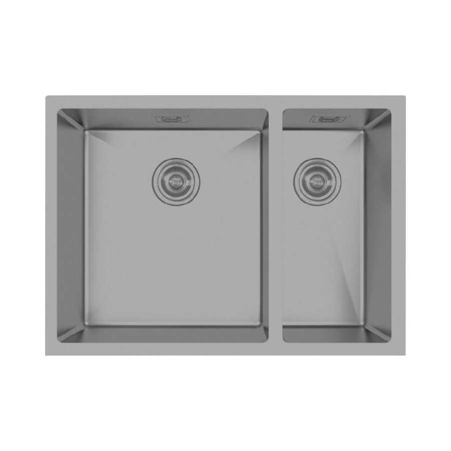 Crauf Stella Eviye 450x630x230mm Mat Gri Nano Kaplama  