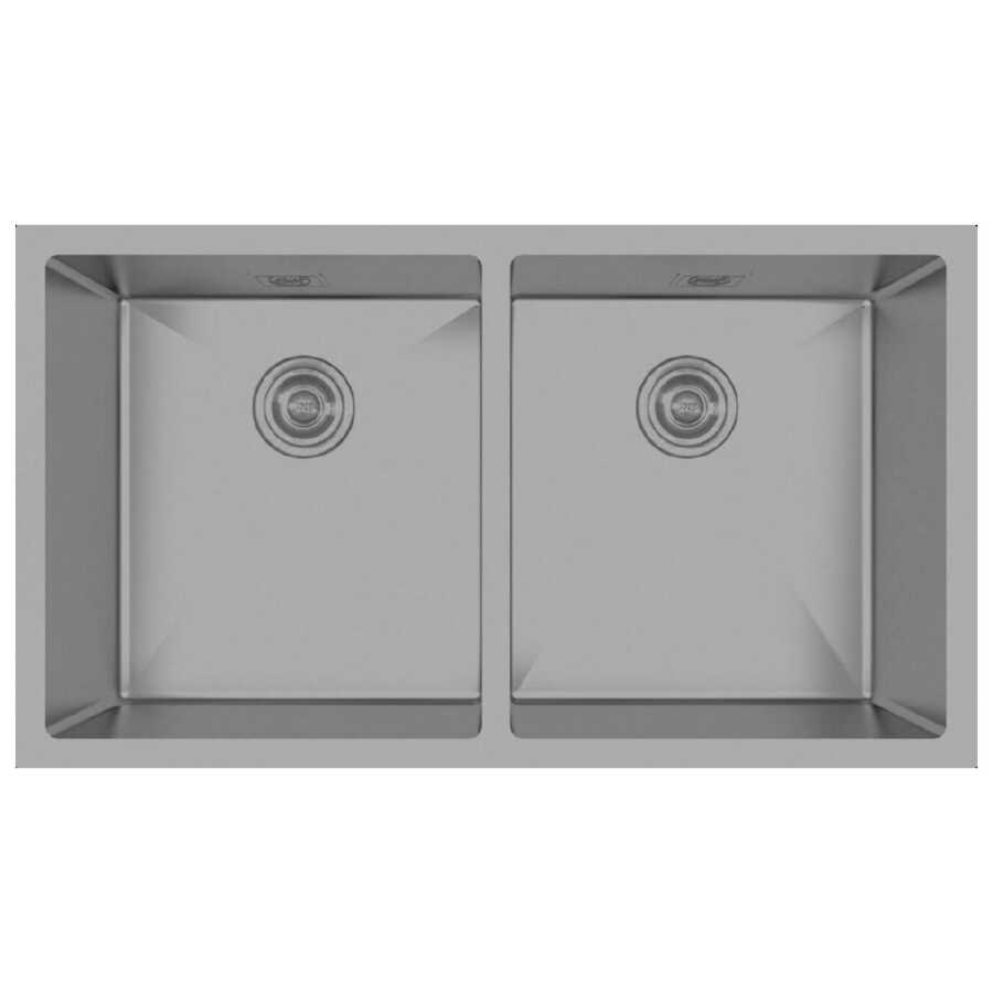 Crauf Stella Eviye 450x800x220.8mm Mat Gri Nano Kaplama  