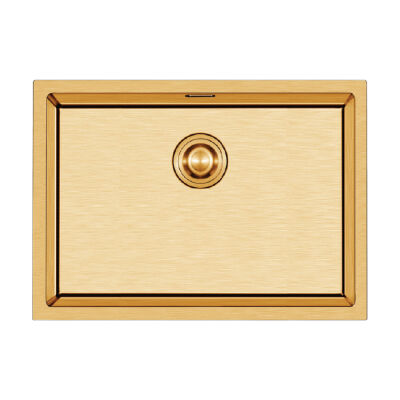 Crauf Stella Sink 440x490x210mm PVD Gold - 1