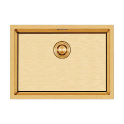 Crauf Stella Sink 440x490x210mm PVD Gold - Crauf