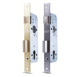 Daf Kilit 510 Exterior Door 40 RST Cylinder Square Satin - 1