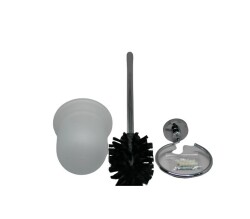 Dekor Brush Toilet Seat Chrome Ezgi - Dekor