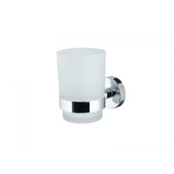 Dekor Exterior Brush Holder Chrome Ezgi - Dekor
