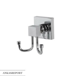 Dekor Hanger Double Chrome Corner (10802) - Dekor
