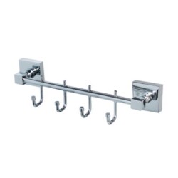 Dekor Hanger Quadruple Chrome Corner - 1