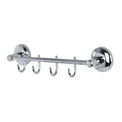 Dekor Hanger Quadruple Chrome Ezgi - 1