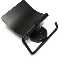 Dekor Paper Holder with Lid Alina Black - 2