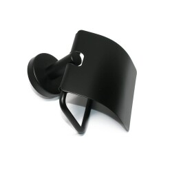 Dekor Paper Holder with Lid Alina Black - Dekor