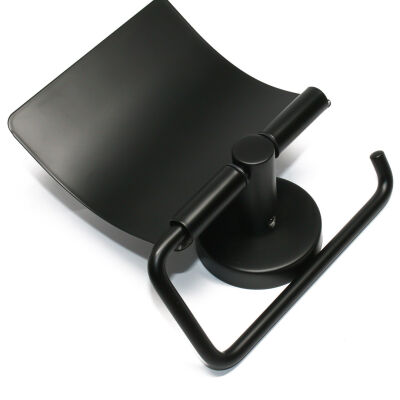 Dekor Paper Holder with Lid Alina Black - 2