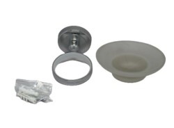 Dekor Soap Dispenser Matte Chrome Delfin - Dekor