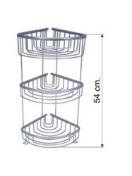 Dekor Sponge Holder Wave Triple 20X20 - Dekor