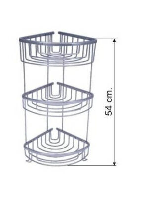 Dekor Sponge Holder Wave Triple 20X20 - 1