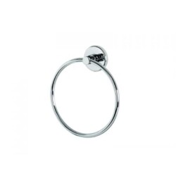 Dekor Towel Holder Round Chrome Delfin - Dekor