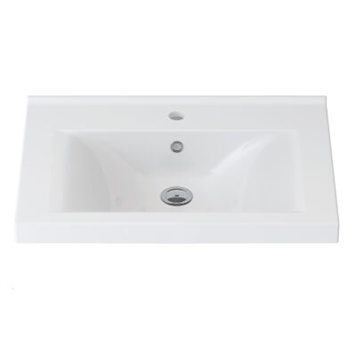 Devit Hera Vanity Washbasin 65x45 cm White - 1