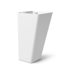 Dizayn Plastic Leg Ardı&ccedil; 12Cm White - 1