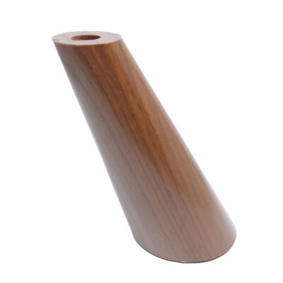 Dizayn Plastic Leg Cylinder 12 Cm Walnut - 1