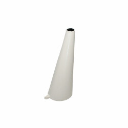 Dizayn Plastic Leg Cylinder 15 Cm White - Dizayn