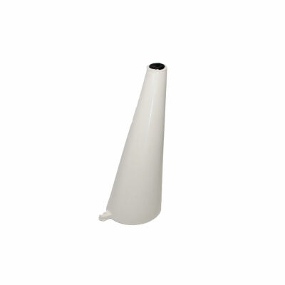 Dizayn Plastic Leg Cylinder 15 Cm White - 1