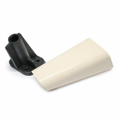 Dizayn Plastic Leg Horizontal 12Cm Oval Beige - 2