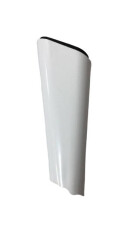 Dizayn Plastic Leg Horizontal 12Cm Oval White - Dizayn