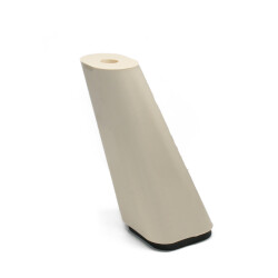 Dizayn Plastic Leg Horizontal 14Cm Oval Beige - 2