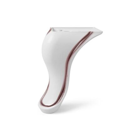 Dizayn Plastic Leg&nbsp;14Cm Flat Moonstone Shaded Brown - 1