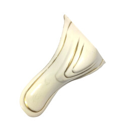 Dizayn Plastik Ayak 14cm Desenli Aytaşı Gölge Altın - 2