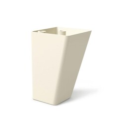 Dizayn Plastik Ayak Ardıç 10cm Krem (Bej) - 1