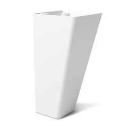 Dizayn Plastik Ayak Ardıç 14cm Beyaz - Dizayn