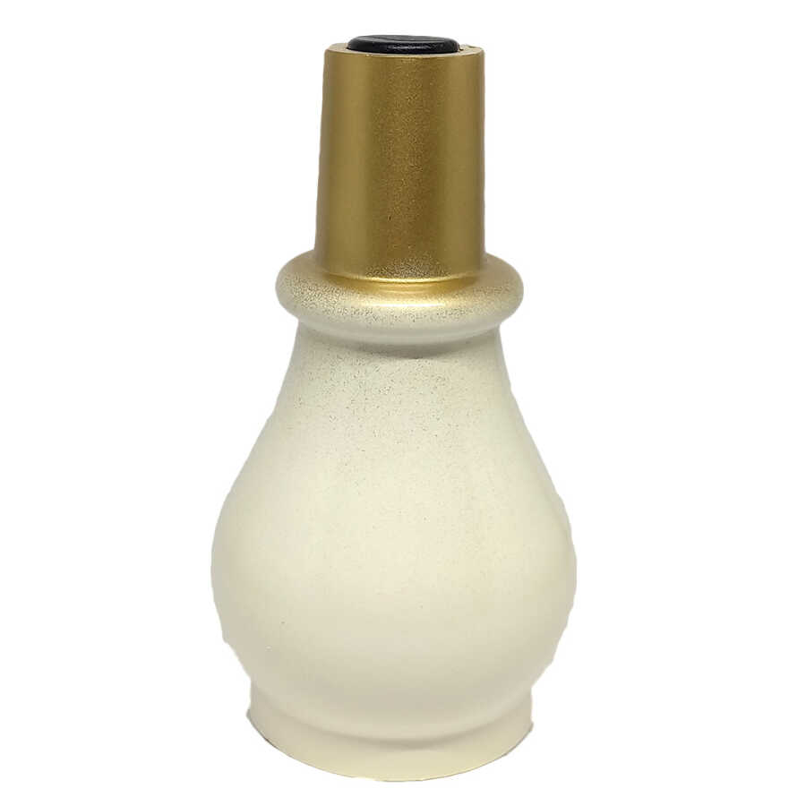 Dizayn Plastik Ayak Royal 14cm Düz Gölgeli Altın Sarı