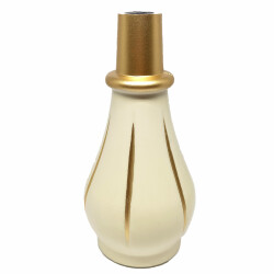 Dizayn Plastik Ayak Royal 18cm Desenli Gölgeli Altın - Dizayn