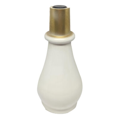 Dizayn Plastik Ayak Royal 18cm Düz Gölgeli Altın Sarı - 1