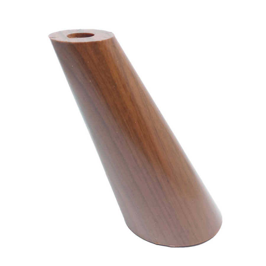 Dizayn Plastik Ayak Silindir 12cm Ceviz
