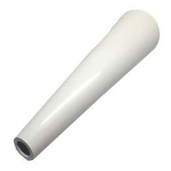 Dizayn Plastik Ayak Silindir 20cm Beyaz - 2